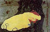 Egon Schiele Canvas Paintings - Danae